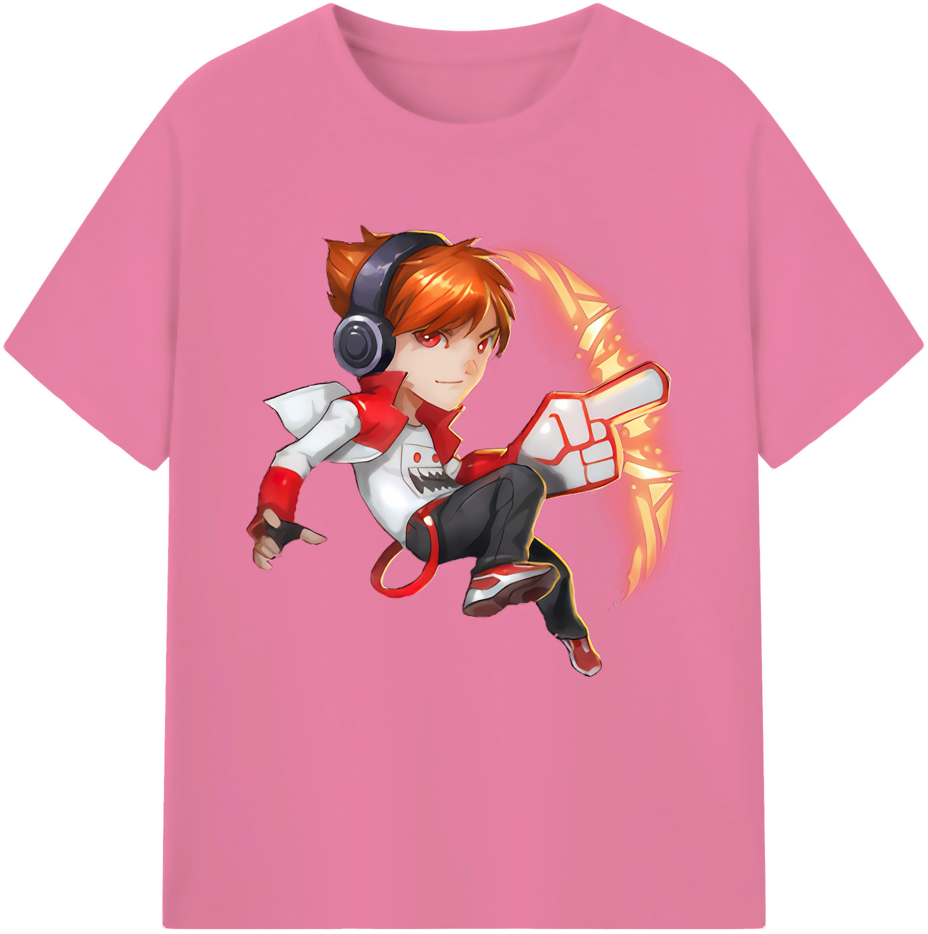 リーグ・オブ・レジェンド League of Legends LOL 綿100％半袖Tシャツ（フロントプリント）